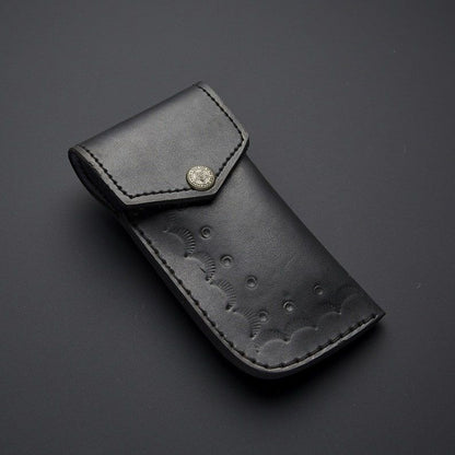 THE AQUA EDC  Custom Hand Forged  VG10 High Carbon Steel  Folding Knife  Pocket Knife  Everyday Car 3