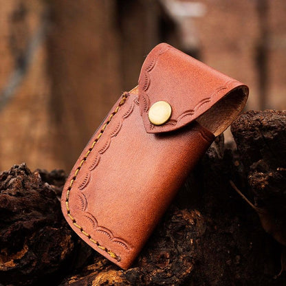 Personalized Handmade Damascus Pocket Folding Knife