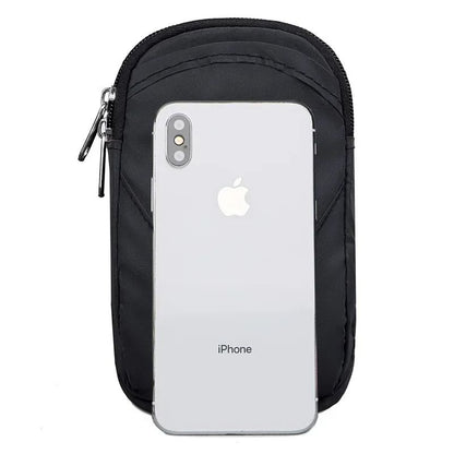 Reflective Jogging Armband with Pockets