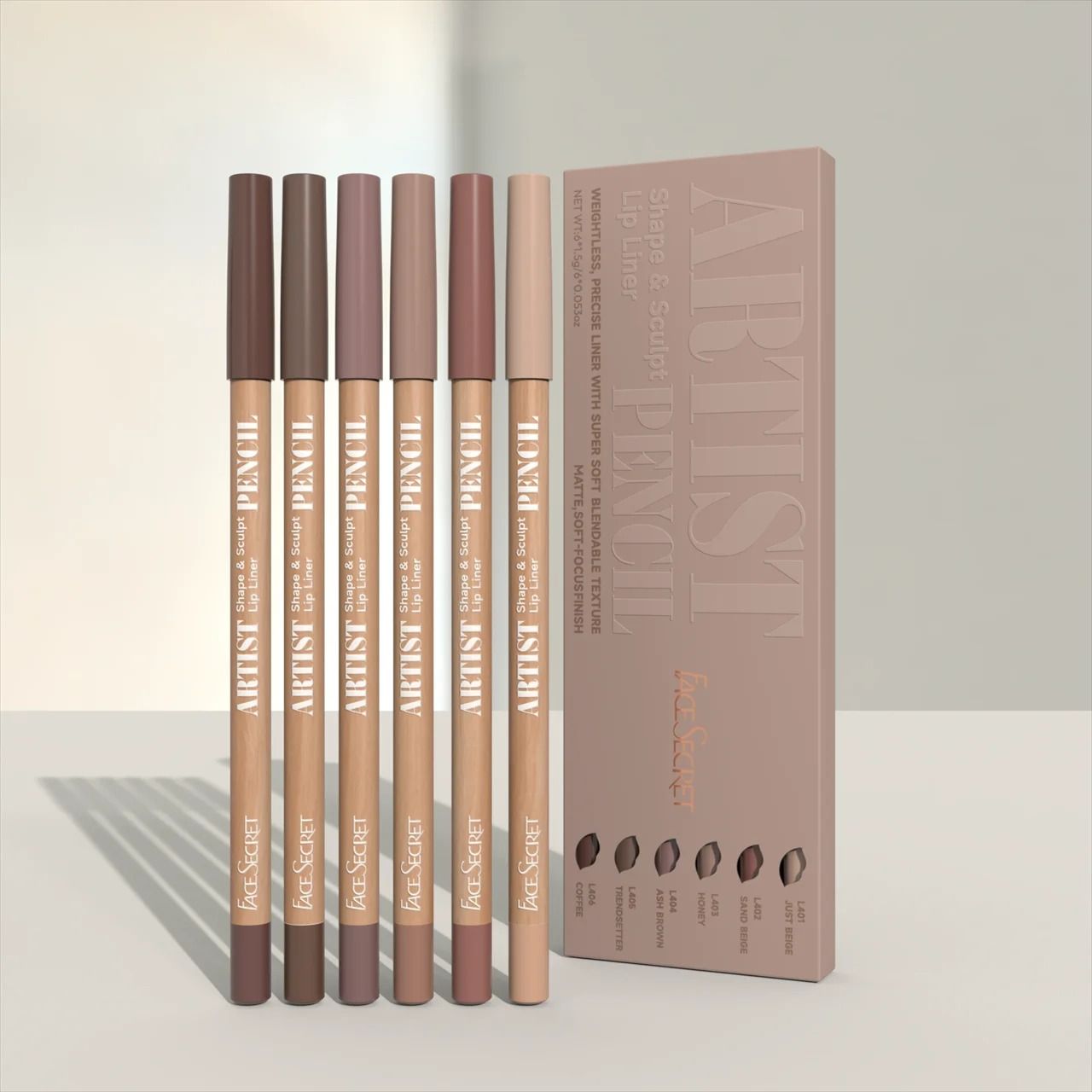 Buy Soft Matte Lip Liner Pencil Set