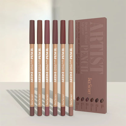 Face Secret Artist Sculpt Lip Liner Set – Soft Matte Precision