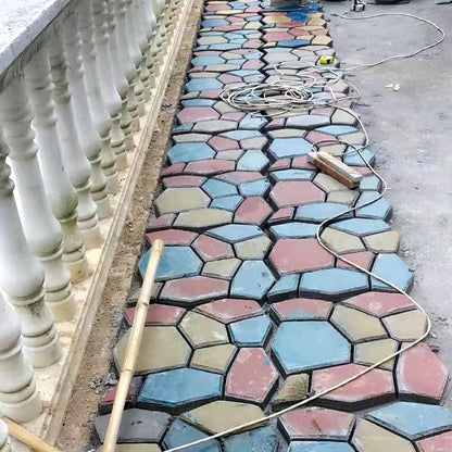 DIY Garden Path Maker Mold  Create Stunning Walkways 2