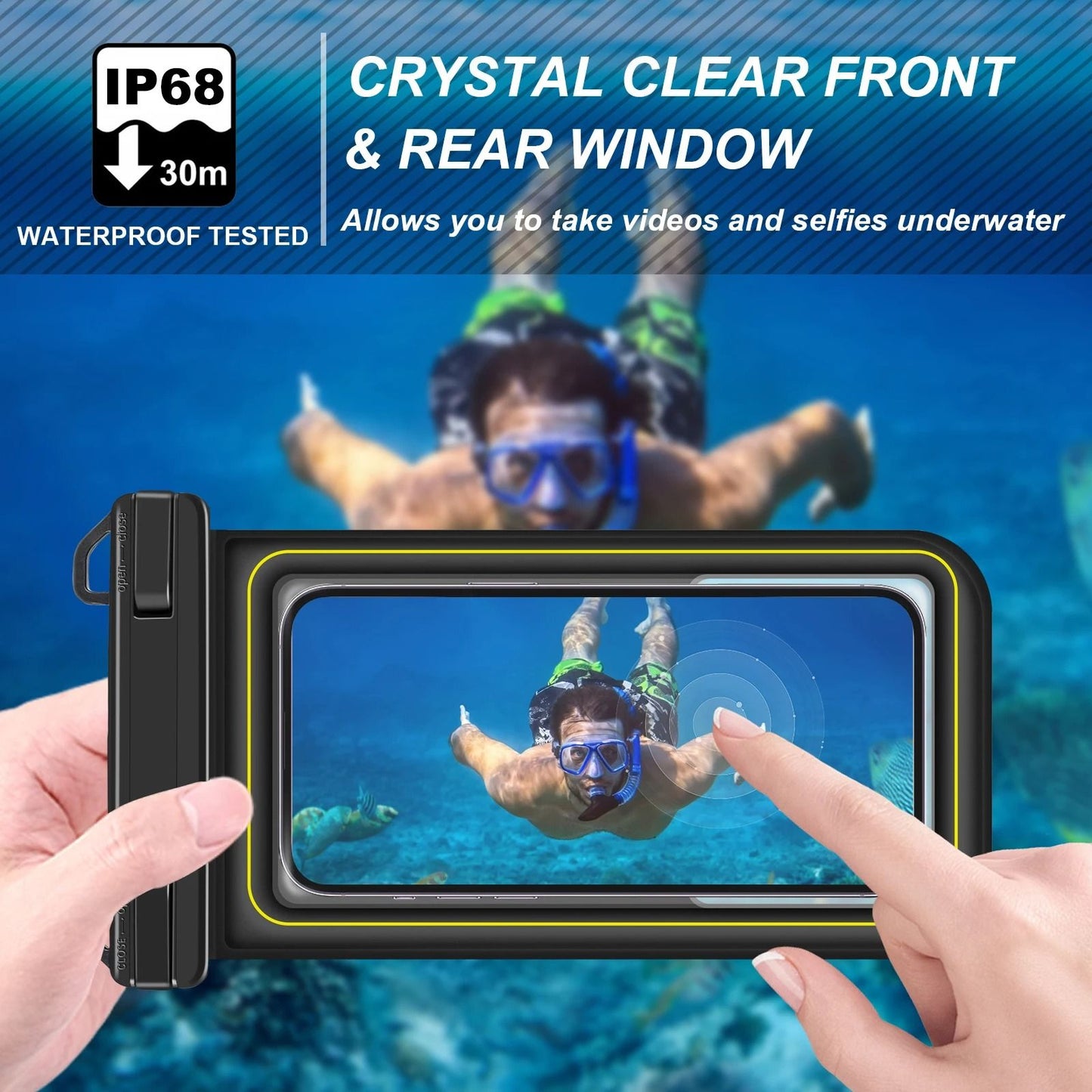 Waterproof Floating Phone Bag For IPhone  Android  IP68 4