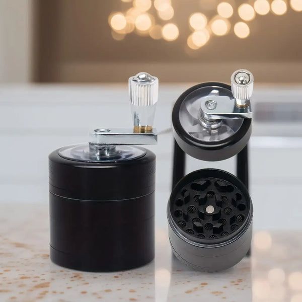Premium Nut and Spice Grinder – Nutmeg, Ginger, Rock Salt & Pepper