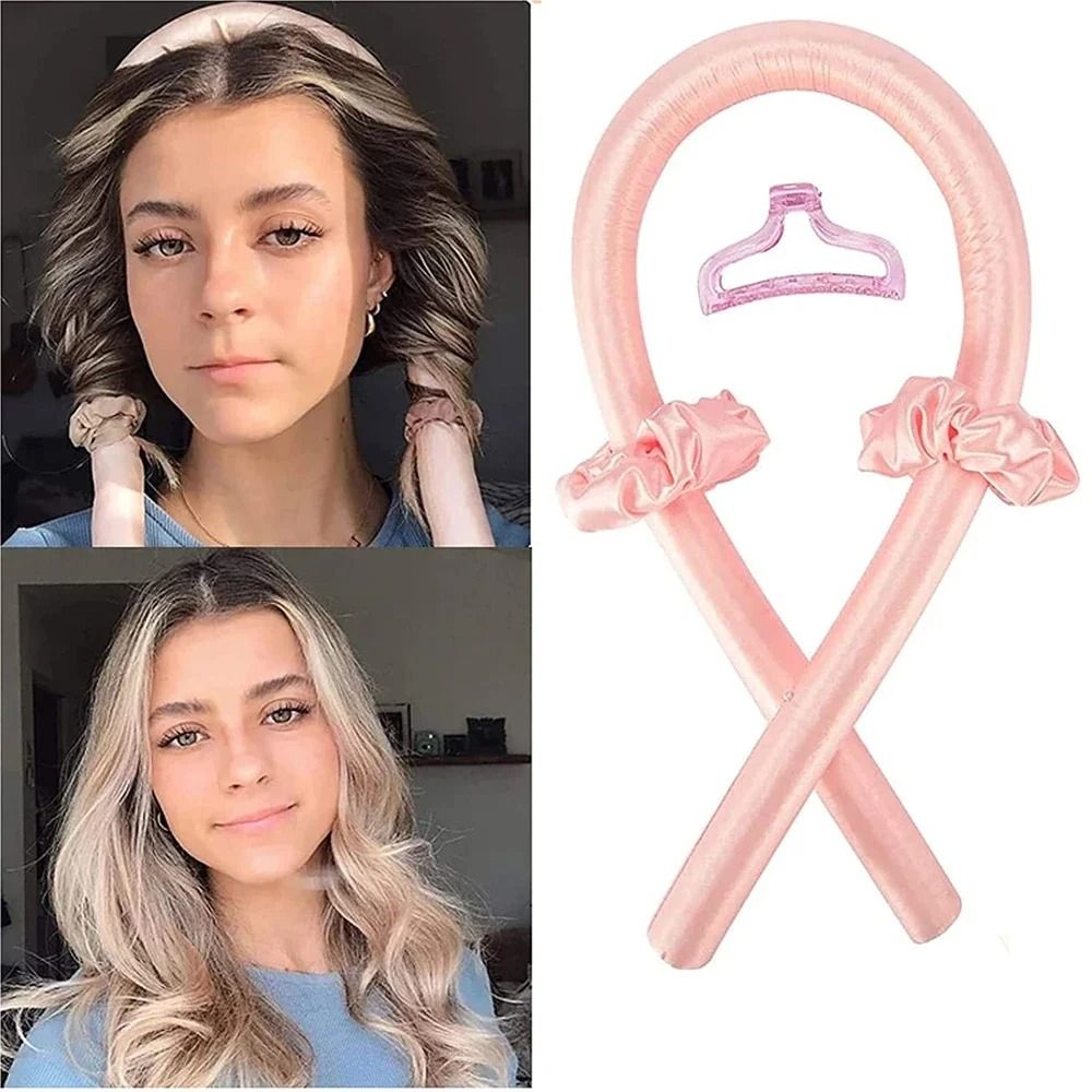 Silk Hair Rollers for Heatless Curls