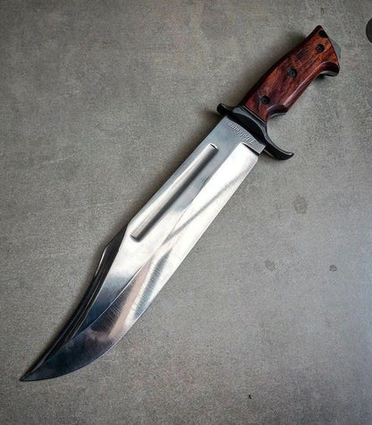 Handmade Carbon Steel Hunting Bowie Knife Vintage Big Bowie Birthday Anniversary New Year Christmas 1