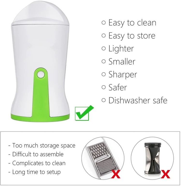 Heavy Duty Spiralizer Vegetable Slicer  Zucchini Pasta Maker 6