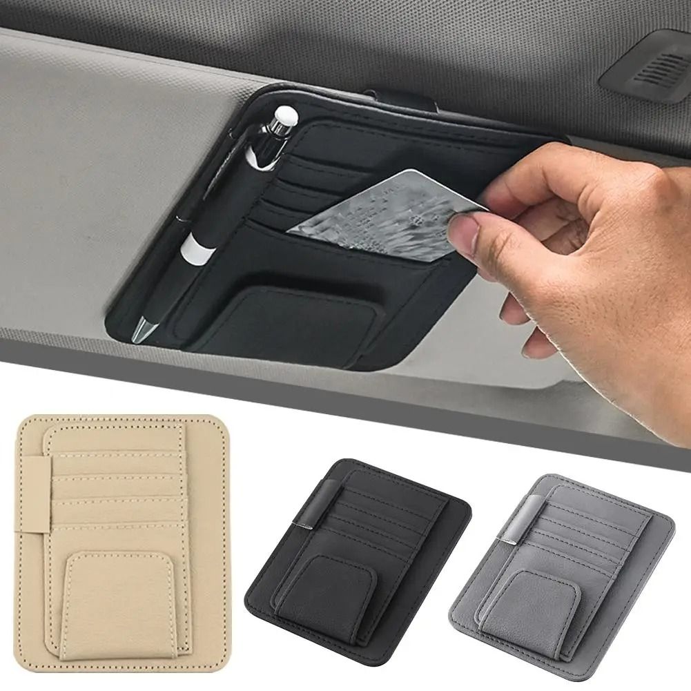 Durable Car Sunglasses and Business Card Holder