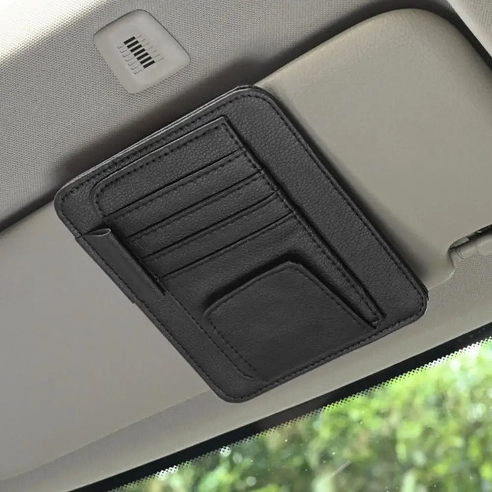 MultiFunctional Sun Visor Organizer for Auto Interior