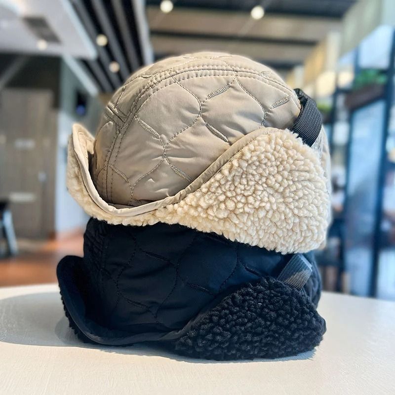 Ski Down Hat for Men and Women with Ear Protection