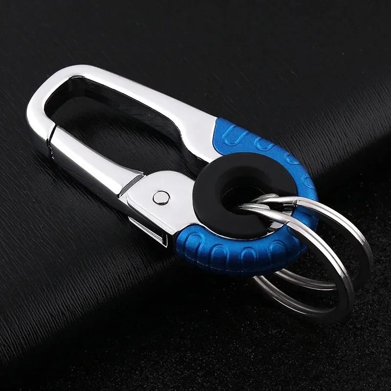 Mens Stainless Steel Key Holder for Hiking