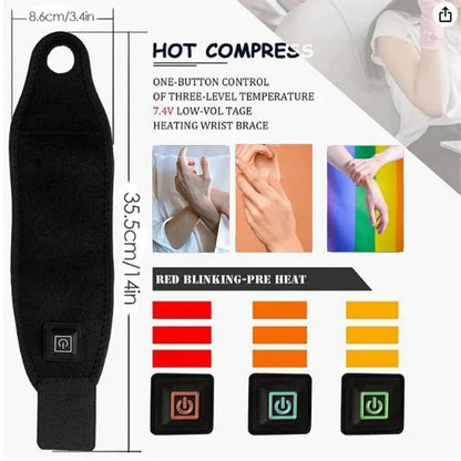 Heating Wrist Support Brace  Breathable  Sports Protection 6