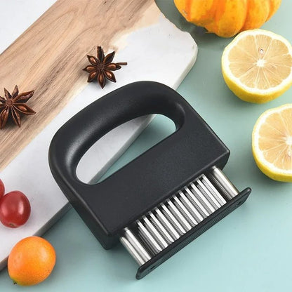 Stainless Steel Meat Tenderizer Needle Quick Tenderize Tool For Flavorful  Juicy Steaks 3