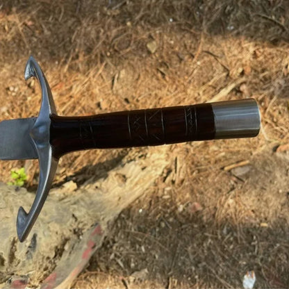Custom Handmade Carbon Steel Blade Greek Archilles Sword  Hunting Sword Camping 0