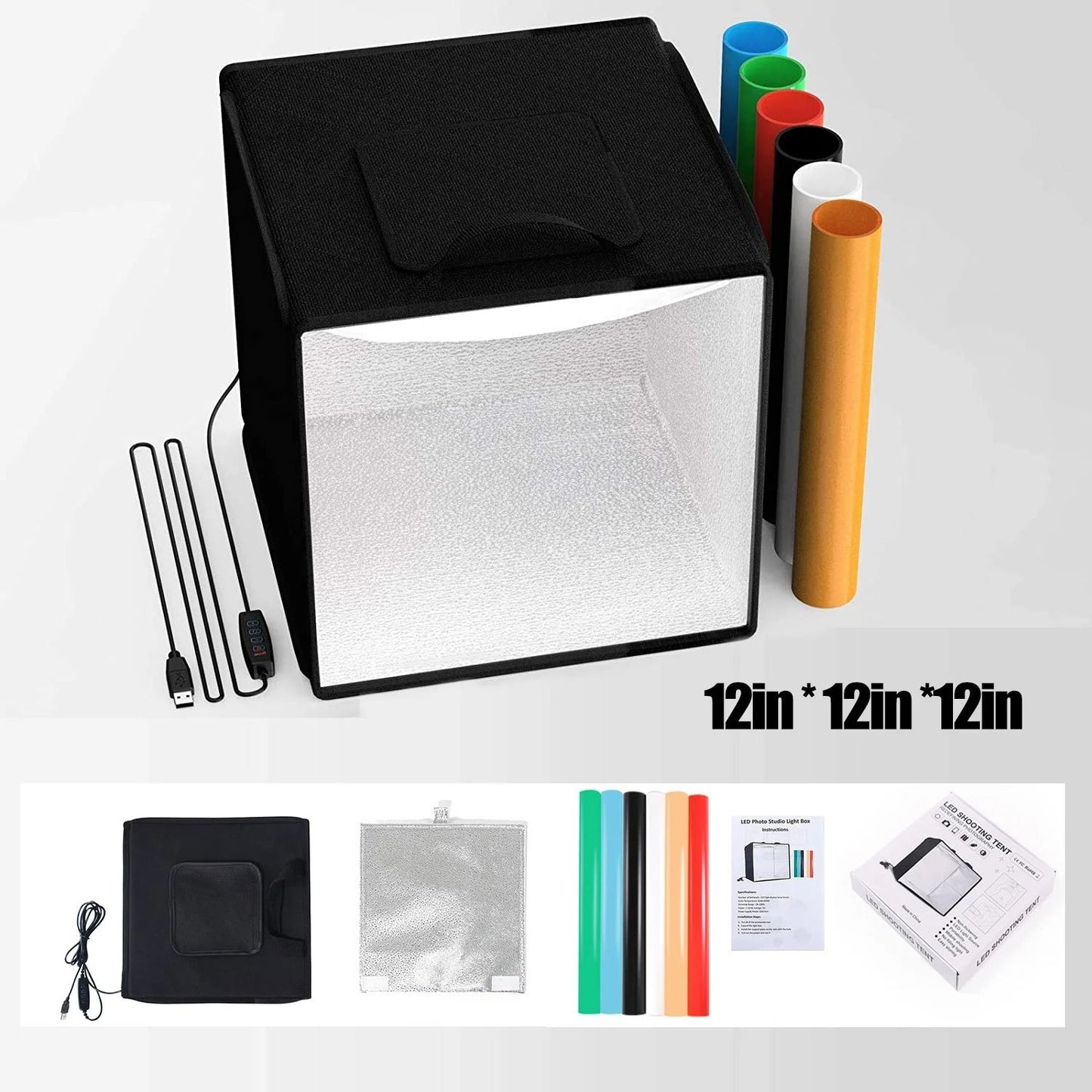 LED Light Box for Product Photography