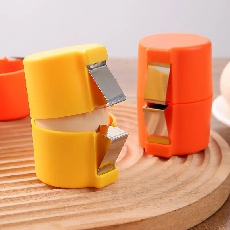 Plastic Eggshell Cutter with Ergonomic Design
