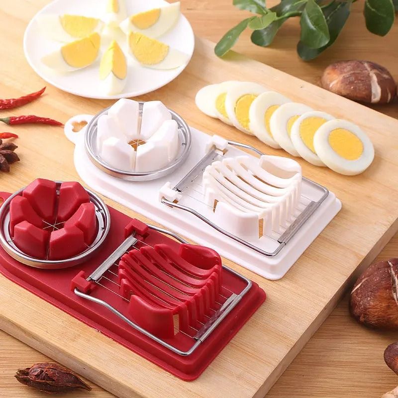 Easy Clean Egg Slicer for Boiled Eggs
