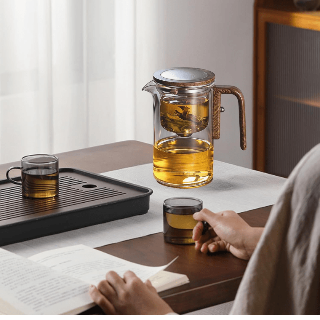 Magic Glass Teapot With Strainer 2