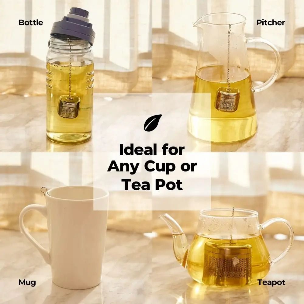 Stainless Steel Tea Infuser Ball  Extra Fine Mesh Strainer 3