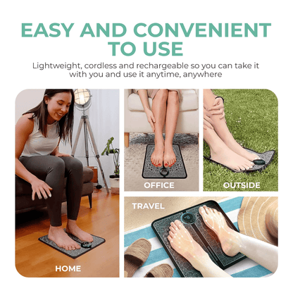 EMS Foot Massage Mat With Acupoints Stimulator 1