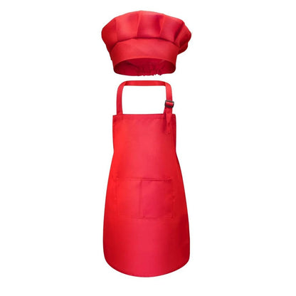 Toddler Chef Apron  Hat Combo