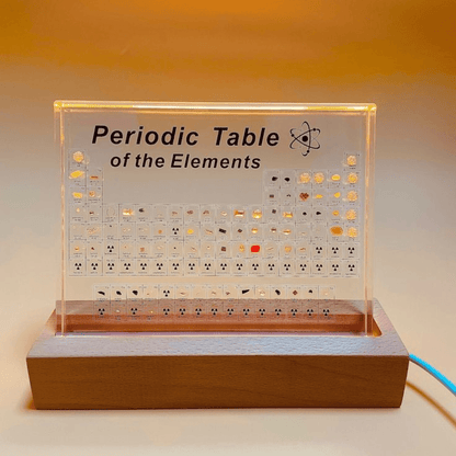 Periodic Table With Elements LED Night Light Table Lamp 1