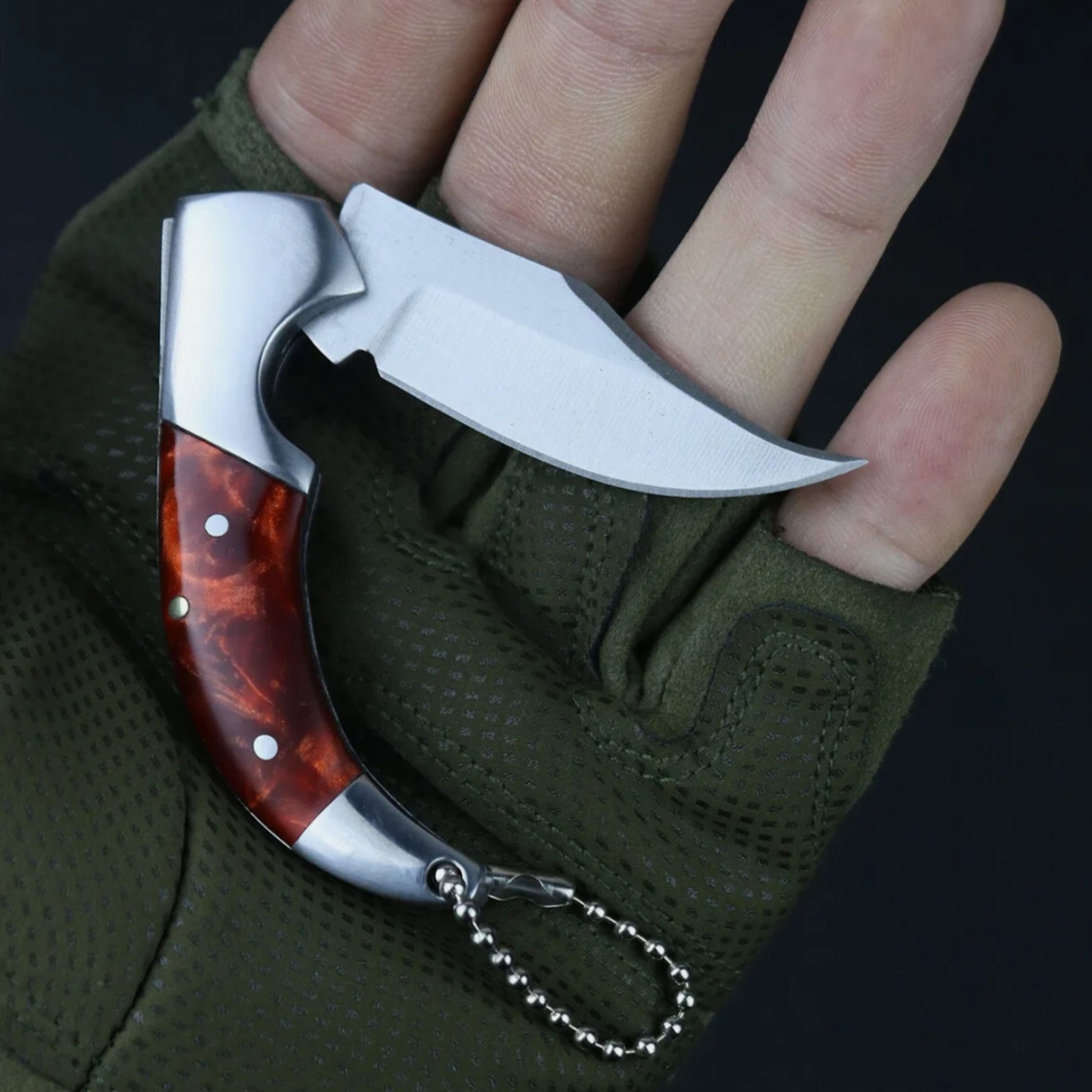 Mini Pocket Knife Folding Blade Pocket Knife Hunting Camping Survival EDC Tool 6