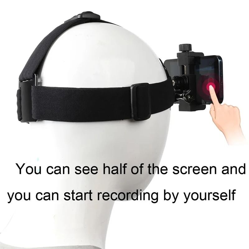 Headband Phone Mount Bracket