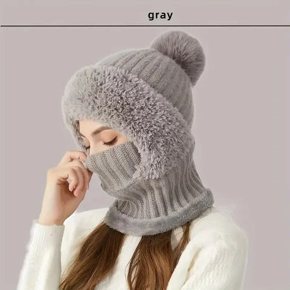 FleeceLined Hat for Skiing and Hiking