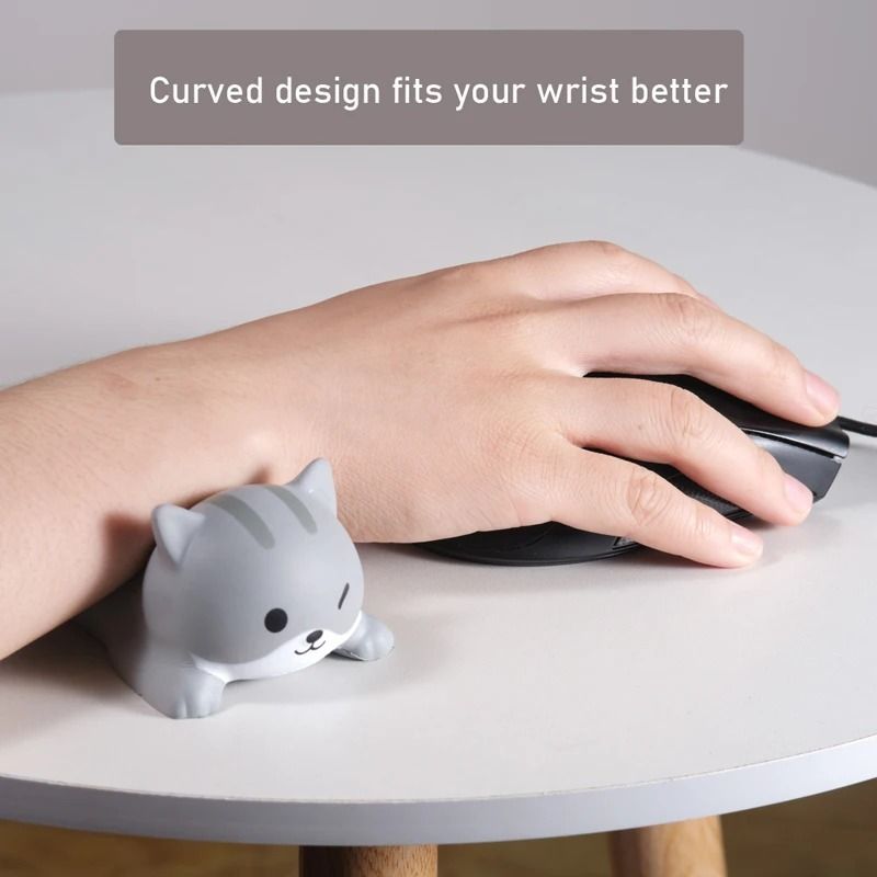 Kawaii Mouse Pad With Wrist Support  Ergonomic  Cute Desk Mat 4