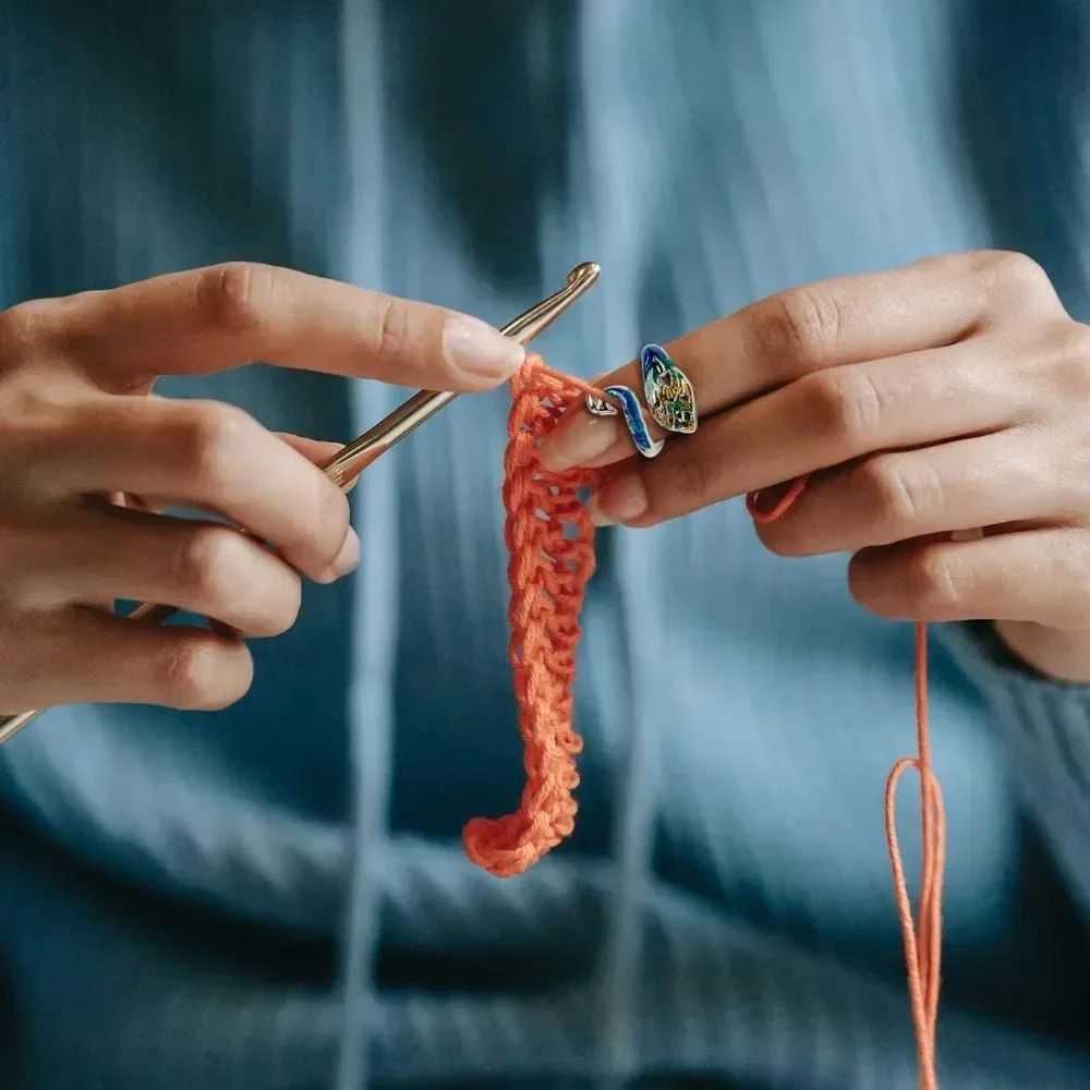 Rustresistant crochet ring