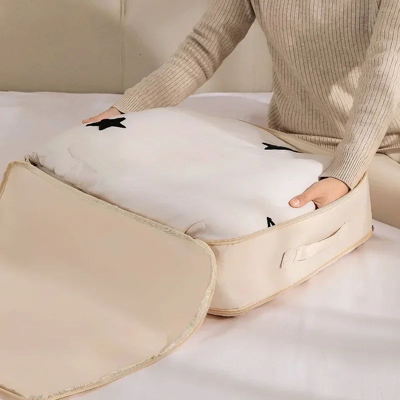 Premium Compression Duvet Storage Bags Ultimate Closet Cabinet Organizer  Bedside Compression Organ 3