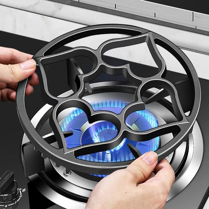 Universal Gas Stove Pot Support – Non-Slip Milk Pot Holder & Casserole Rack