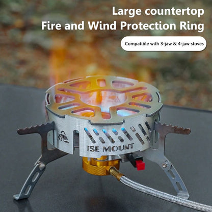 Efficient Stove Wind Guard for Camping