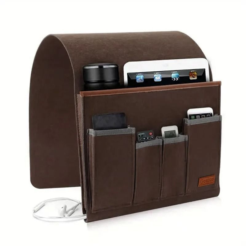 Multipocket armrest organizer