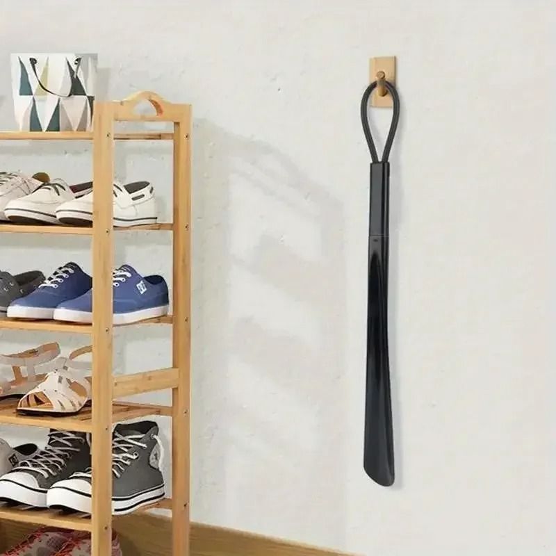 Extra Long Flexible Shoe Horn – Durable Plastic Shoe Assistant for Easy Wear, Ideal for Pregnant Women