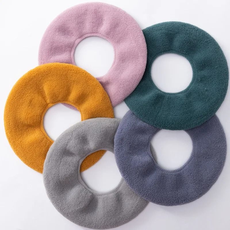 Premium washable bathroom toilet seat mat