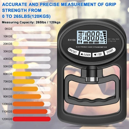 LCD Display Grip Strength Tester
