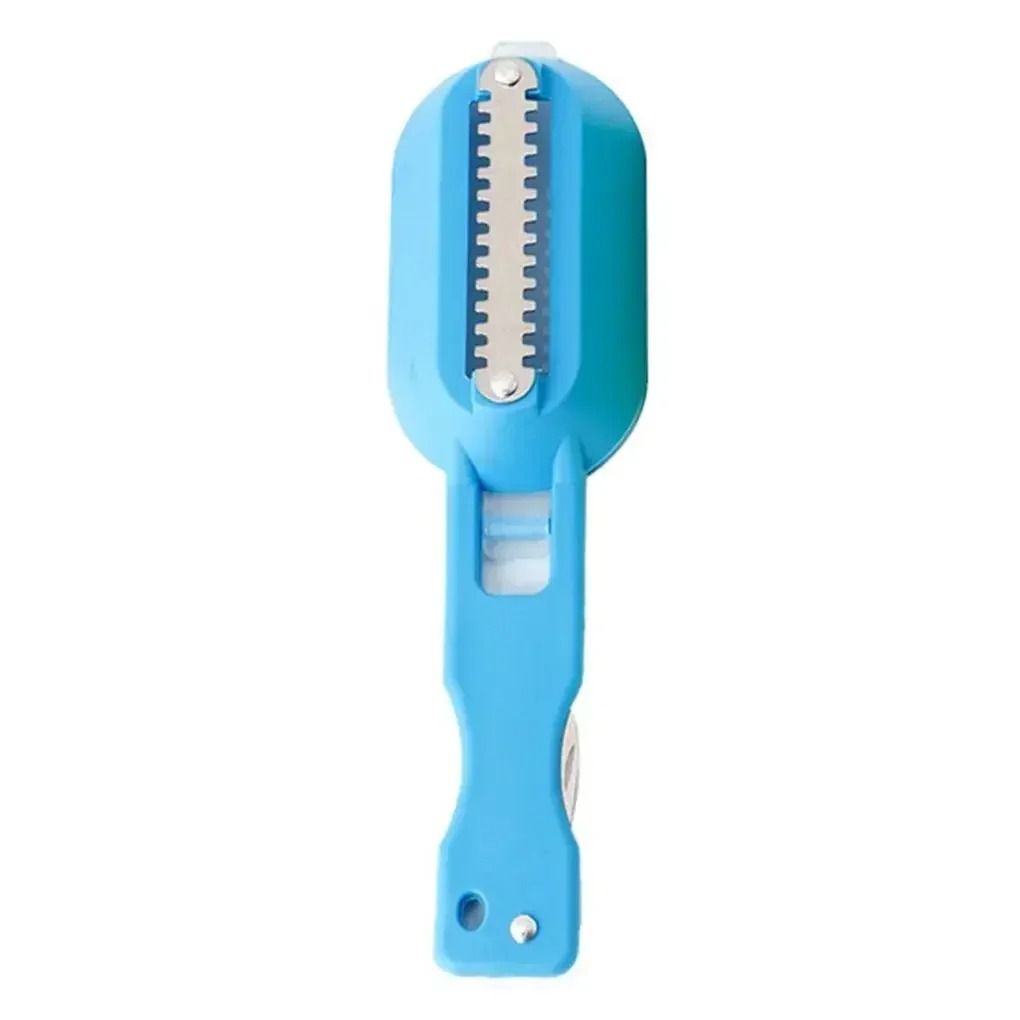 Stainless Steel Fish Scale Scraper  Gutting Tool  Easy Seafood Cleaner 6