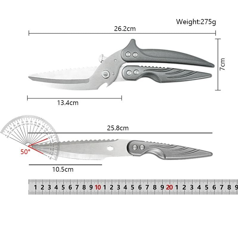 Durable Cooking Shears for Meat