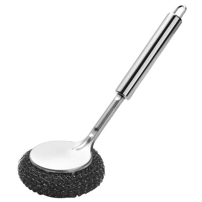 Heavyduty sink brush for grease