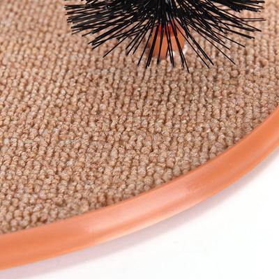 Interactive Cat Massage Grooming Arch Toy With Scratching Pad 5
