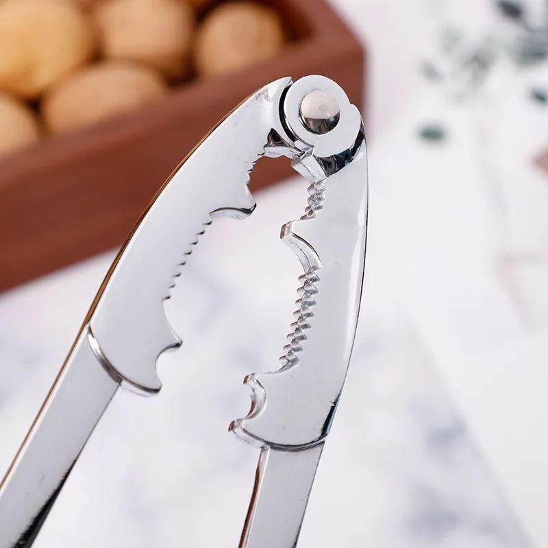 Durable Zinc Alloy Nutcracker For Walnuts Pecans  More 2