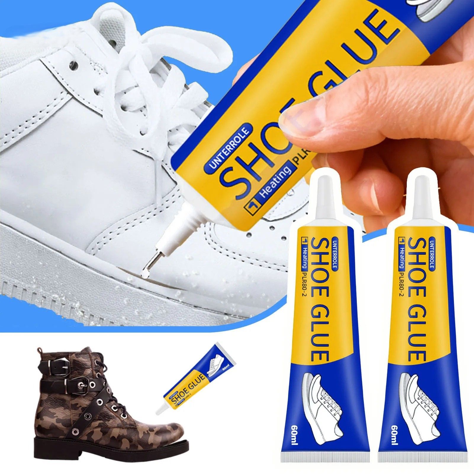 Waterproof glue for sneakers