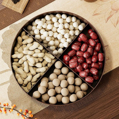 Multicompartment snack tray