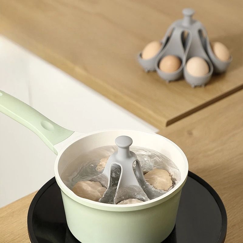 HeatResistant Silicone Egg Tray