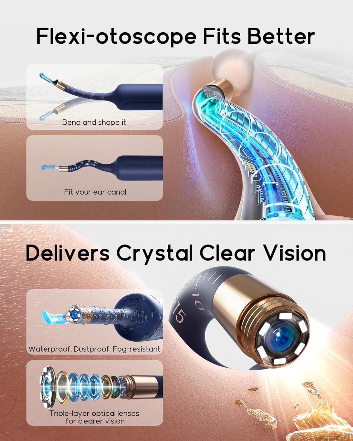 Best waterproof earwax remover with camera