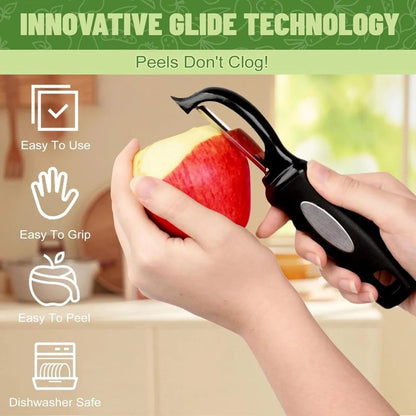 2PCS Swivel Vegetable Potato Peeler With Comfortable Handle  Efficient Veggie Fruit Peeler Set 3