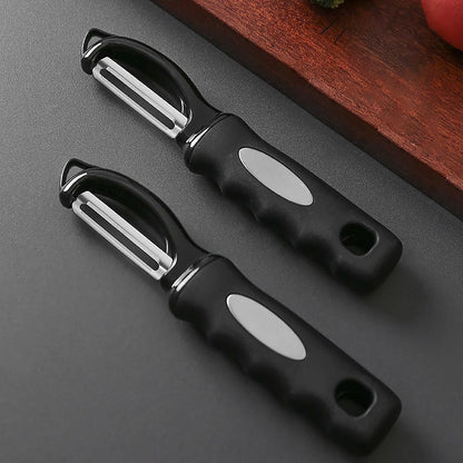 2PCS Swivel Vegetable Potato Peeler with Comfortable Handle – Efficient Veggie Fruit Peeler Set