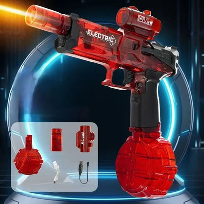 Electric Water Gun with Cool Light – Full Automatic Water Spray Gun for Kids, Summer Toy Sports Entertainment
